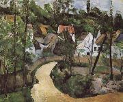 Paul Cezanne Road corner oil painting artist